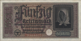 Reichskredit-kassenscheine PL1300.6.a 50 Reichsmark 1939