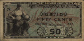United States of America (USA) PM25 50 Cents (19)48 (No date)