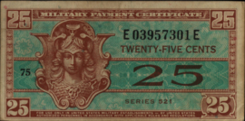 United States of America (USA) PM31 25 Cents (19)52