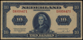 Nederland  PL41.a 10 Gulden 1943