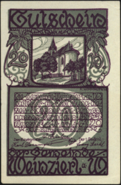 Oostenrijk - Noodgeld - Weinzierl am Walde KK. 1151 20 Heller 1920