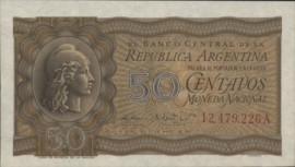 Argentinië P259.a 50 Centavos 1947 (1950)