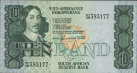 Zuid Afrika P120.c 10 Rand 1978-93 (No date)
