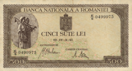 Roemenië  P51 500 Lei 1941