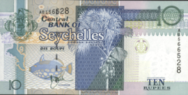 Seychellen  P36 10 Rupees 1998