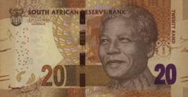 Zuid Afrika P139 20 Rand 2013-'15 (No date)