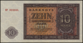 Duitsland - DDR  DDR12.a)EF 10 Deutsche Mark 1955