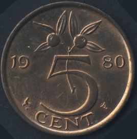 5 Cent 1980