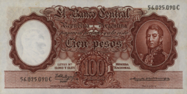 Argentinië P272.c2 100 Pesos 1951 (No date)