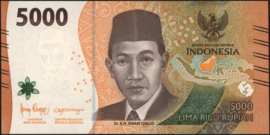 Indonesië B619 5.000 Rupiah 2022