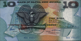 Papua Nieuw Guinea   P9 10 Kina 1988-1998 (No date)