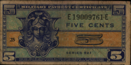 United States of America (USA) PM29 5 Cents (19)52