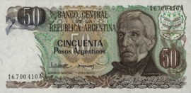 Argentinië P314.a2 50 Pesos Argentinos 1983-85 (No date)