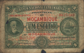 Moçambique  P81 1 Escudo 1941
