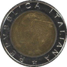 Italië KM111 500 Lire 1982R