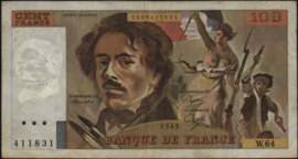 Frankrijk P154 100 Francs 1983