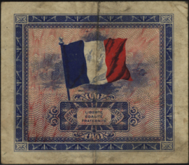 Frankrijk P114 2 Francs 1944