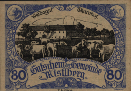 Austria - Emergency issues - Mistlberg KK.:615 80 Heller 1920