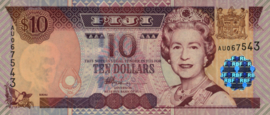 Fiji P106.a 10 Dollars 2002 (No date)