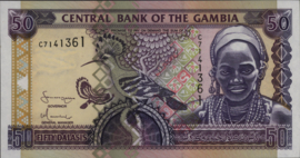 Gambia  P23 50 Dalasis 2001-'05 (No date)