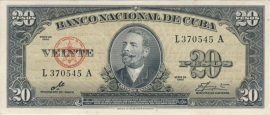  P80.c 20 Pesos 1960