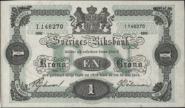 Zweden  P32.c 1 Krona 1916