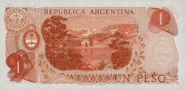 Argentina P287 1 Peso 1970-73 (No date)