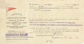 Netherlands, Steenkolen-Handelsvereeniging, advance shipload, 1912