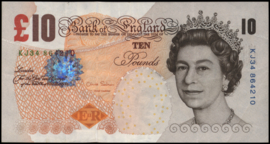 Engeland P389.d 10 Pounds 2012