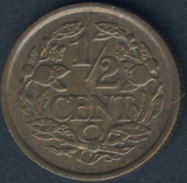 Nederland Sch.1019 1/2 Cent 1937