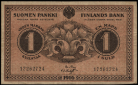 Finland  P19.a 1 Markka 1916