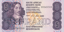 Zuid Afrika P119 5 Rand 1978-94 (No Date) REPLACEMENT