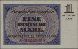 Duitsland - BRD P27 1 Deutsche Mark 1967