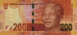 Zuid Afrika P142 200 Rand 2013-'15 (No date)