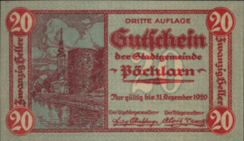 Oostenrijk - Noodgeld - Pöchlarn KK.:755 20 Heller 1920