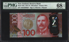 Nieuw Zeeland P195 100 Dollars 2016