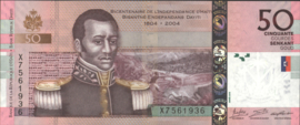 Haïti P274 50 Gourdes 2016 HERDENKINGSUITGAVE