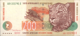 Zuid Afrika P127.b 200 Rand 1994-'99 (No date)