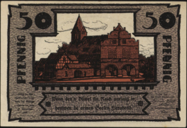 Duitsland - Noodgeld - Gadebusch Grab.: 404 50 Pfennig 1922