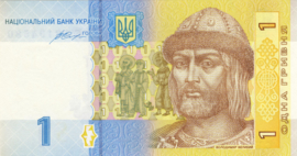 Oekraïne P116A/B844 1 Hryvnia 2014