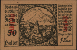 Oostenrijk - Noodgeld - Rossatz in der Wachau KK848 50 Heller 1920