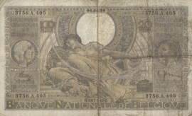 België P107.3 100 Francs / 20 Belgas Model 1933