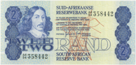 South Africa P118.b 2 Rand 1978-90 (No date)
