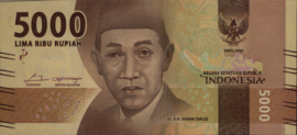 Indonesia P156 5.000 Rupiah 2016
