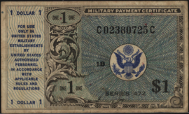 United States of America (USA)  PM19 1 Dollar (19)47 (No date)