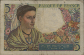 Frankrijk  P98 5 Francs 1947