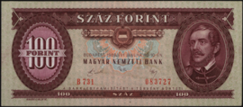 Hongarije P171/B559 100 Forint 1989