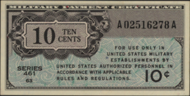 United States of America (USA)   PM2 10 Cents (19)47 (No date)