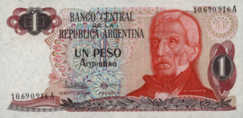 Argentinië P311 1 Peso Argentino 1983-84 (No date)