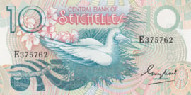 Seychellen P28 10 Rupees 1983